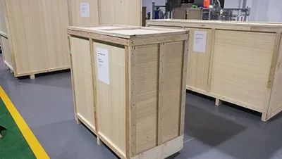 Упаковка в деревянные ящики