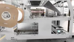 Горизонтальная фасовочно-упаковочная машина для пакетов дой-пак с зип-замком с одной дозирующей головкой