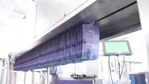 Машина для розлива и укупорки в пауч-пакеты со штуцером ZGY-6000