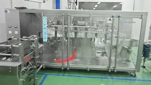 Машина для упаковки порошков в готовые пауч-пакеты