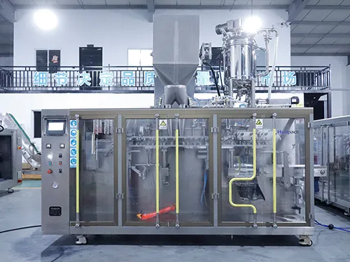 210DG Машина для фасовки в готовые пауч-пакеты с двумя дозирующими головками