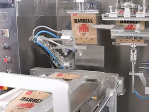 Машина для фасовки в готовые пауч-пакеты с 1 дозирующей головкой