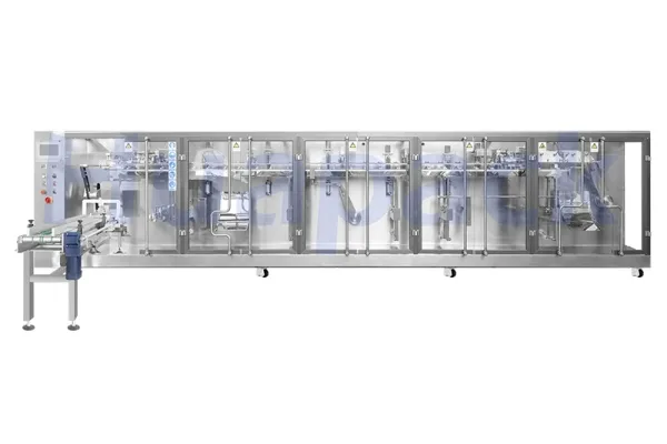 Машина для фасовки в готовые пауч-пакеты с 1 дозирующей головкой