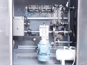 Машина для фасовки в готовые фигурные пауч-пакеты с двумя дозирующими головками