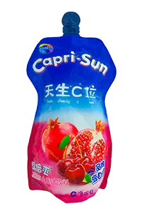 Горизонтальная фасовочно-упаковочная машина для пакетов дой-пак со штуцером с одной дозирующей головкой