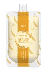 Горизонтальная фасовочно-упаковочная машина для пауч-пакетов со штуцером с двумя дозирующими головками